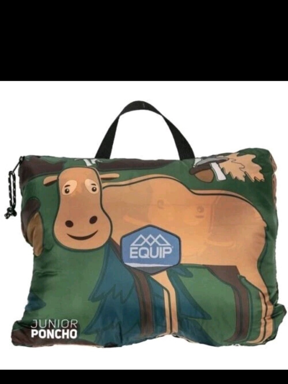 Equipe Green Moose Print Toiletry/Travel Pouch